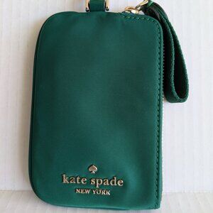 KATE SPADE Green Nylon Lanyard